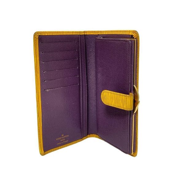 Louis Vuitton Epi Porte Monnaie Vieux Viennois M63259 Jogne Clasp Leather - Picture 3 of 12